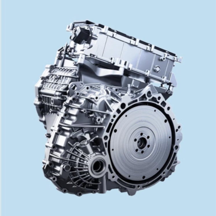Stufenloses Super Hybrid DHT