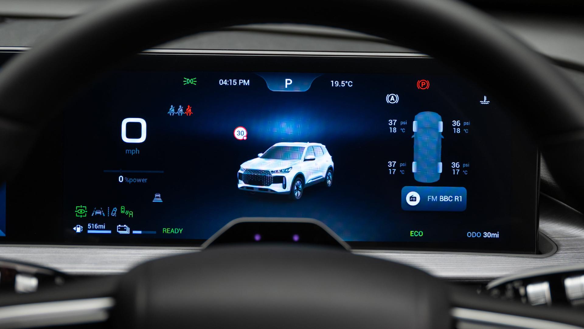 TIGGO 4 Display
