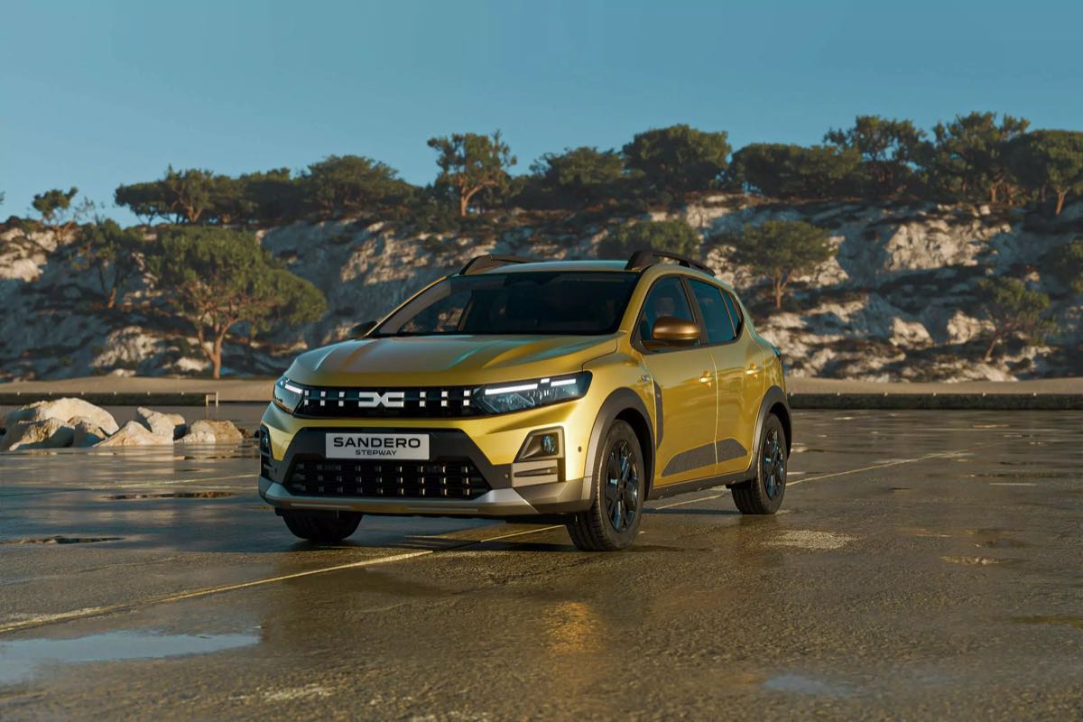 Frontdesign des Dacia Sandero Stepway