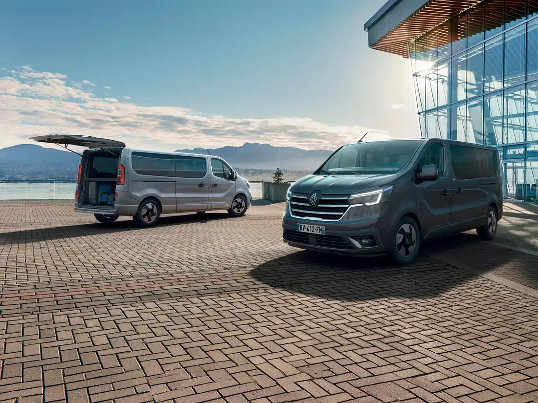 Renault Trafic dynamische Silhouette