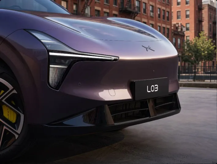 Aerodynamisches Design des XPENG L03