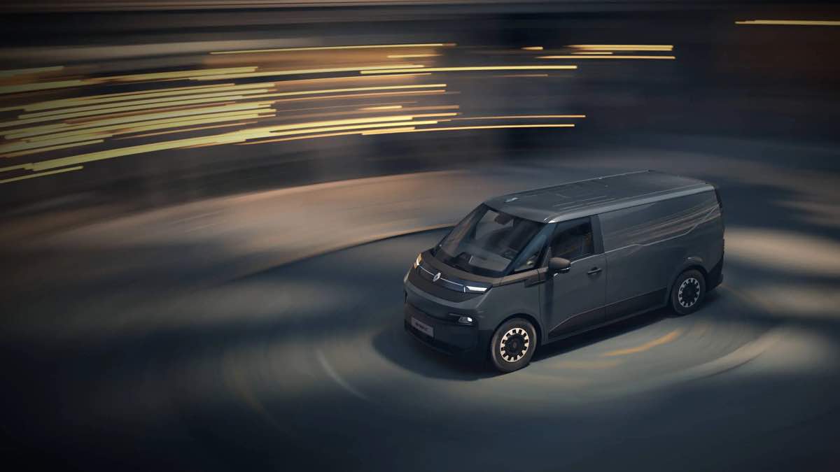 Renault Trafic Van E-Tech Electric im gewerblichen Einsatz