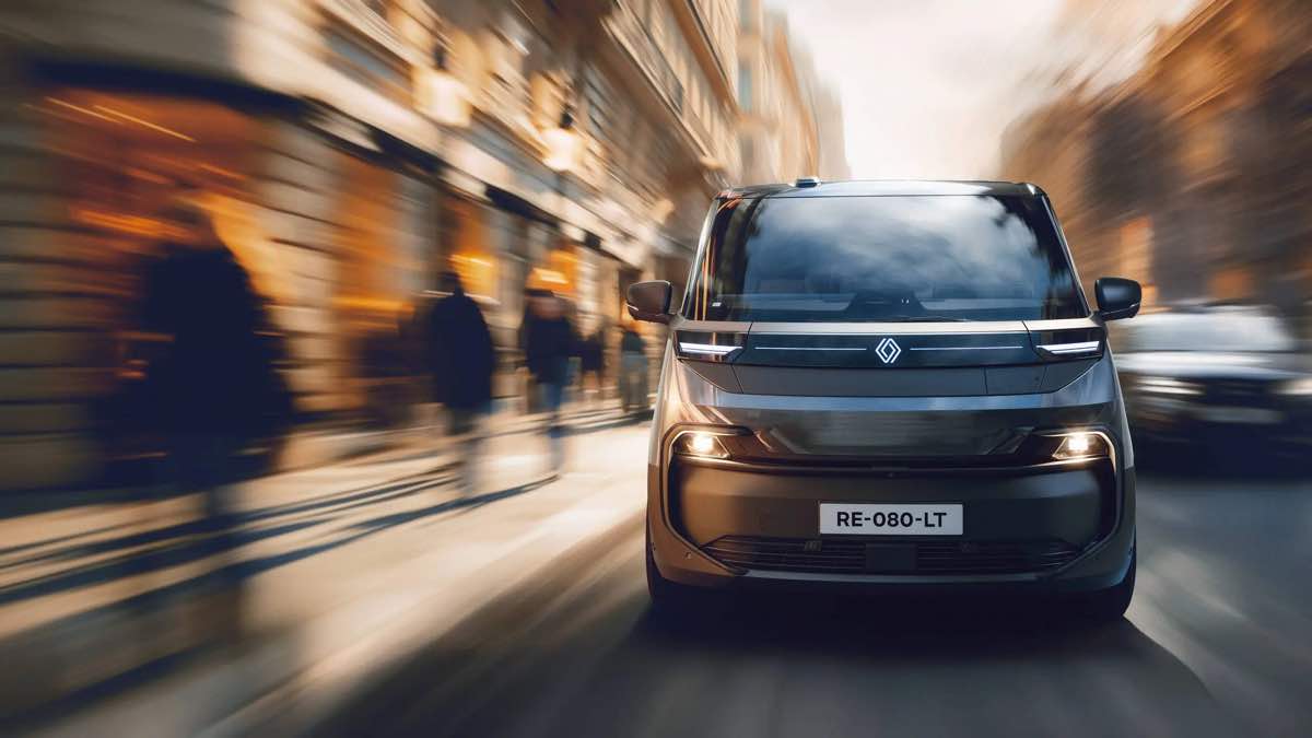 Fahrassistenzsysteme im Renault Trafic Van E-Tech Electric